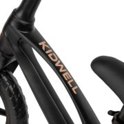 Bicicleta fara pedale, cadru magneziu, roti eva, kidwell vito - negru edeedirobivit02a0