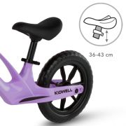Bicicleta fara pedale, cadru magneziu, roti eva, kidwell vito - violet edeedirobivit01a0