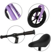Bicicleta fara pedale, cadru magneziu, roti eva, kidwell vito - violet edeedirobivit01a0