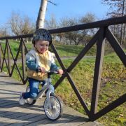 Bicicleta fara pedale, cadru nailon, roti pu, kidwell nix - gri edeedirobinix04a0