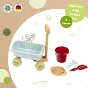 Carucior cu maner si set galetica - plastic reciclat tk7687