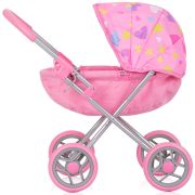 Carucior pentru papusi chipolino daisy hearts hubkzkdz02403he