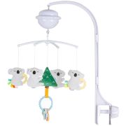 Carusel muzical pentru patut cu proiector chipolino koala hubmild02302koa