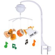 Carusel muzical pentru patut cu proiector chipolino music hubmild02306mus