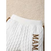 Costumas alb pentru bebelusi - mama's boy mdtu12-r1