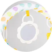 Covoras de joaca cu pian chipolino zoo party blue hubpgrzp02301bl