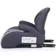 Inaltator auto chipolino sonic i-size 125-150 cm cu sistem isofix anthracite, testat adac hubsdksn02502an