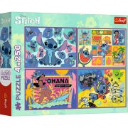 PUZZLE TREFL 4X250 DISNEY UIMITORUL STITCH VIV13311