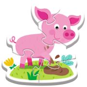 PUZZLE TREFL BABY CLASIC LA FERMA 14 PIESE VIV36127