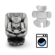 Scaun auto cu isofix kidwell gocar, grupa 40-135 cm, i-size, omologare r129 - gri edeedifosagoc02a0