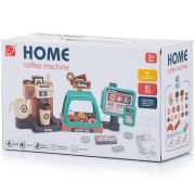 Set jucarie chipolino coffee machine cu lumini, sunete si 41 accesorii hubdipk002402cs
