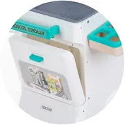 Set jucarie chipolino doctor cu lumini, sunete si 26 accesorii hubdipk002406ds