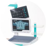 Set jucarie chipolino doctor cu lumini, sunete si 26 accesorii hubdipk002406ds