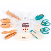 Set jucarie chipolino doctor cu lumini si 29 accesorii hubdipk002411ds