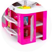Set jucarie chipolino kitchen 72,5 cm cu sistem de curgere apa, lumini, sunete si 53 accesorii hubdipk002419sk