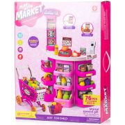 Set jucarie chipolino supermarket 78 cm cu lumini, sunete si 76 accesorii hubdipk002416sk