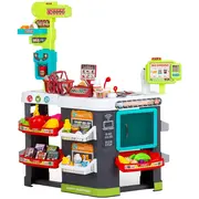 Set jucarie chipolino supermarket 87 cm cu lumini, sunete si 81 accesorii hubdipk002415sp
