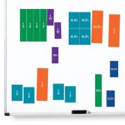 Set magnetic cu fractii - patrate