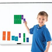 Set magnetic cu fractii - patrate
