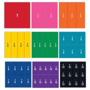 Set magnetic cu fractii - patrate