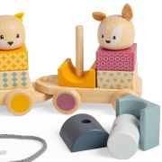 Trenulet cu forme - animalute vesele