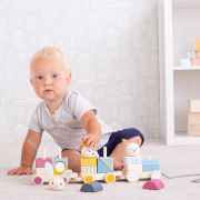Trenulet cu forme - animalute vesele