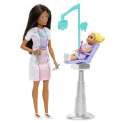 BARBIE SET DE JOACA PAPUSA BARBIE FACE CARIERA STOMATOLOG VIVMTJCR71_JCR75