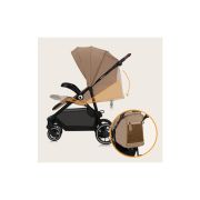 Carucior sport, Lionelo, Emma One, Cu tavita, Suport pahar, Plasa de tantari, Roti EVA, Maner reglabil, Pana la 22 kg, 6 luni+, Conform cu EN1888-1, Bej BYNLO-EMMA_ONE_BEIGE_SAND