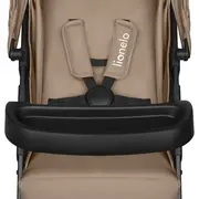 Carucior sport, Lionelo, Emma One, Cu tavita, Suport pahar, Plasa de tantari, Roti EVA, Maner reglabil, Pana la 22 kg, 6 luni+, Conform cu EN1888-1, Bej BYNLO-EMMA_ONE_BEIGE_SAND