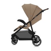 Carucior sport, Lionelo, Emma One, Cu tavita, Suport pahar, Plasa de tantari, Roti EVA, Maner reglabil, Pana la 22 kg, 6 luni+, Conform cu EN1888-1, Bej BYNLO-EMMA_ONE_BEIGE_SAND
