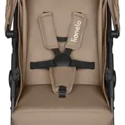 Carucior sport, Lionelo, Emma One, Cu tavita, Suport pahar, Plasa de tantari, Roti EVA, Maner reglabil, Pana la 22 kg, 6 luni+, Conform cu EN1888-1, Bej BYNLO-EMMA_ONE_BEIGE_SAND