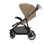 Carucior sport, Lionelo, Emma One, Cu tavita, Suport pahar, Plasa de tantari, Roti EVA, Maner reglabil, Pana la 22 kg, 6 luni+, Conform cu EN1888-1, Bej BYNLO-EMMA_ONE_BEIGE_SAND