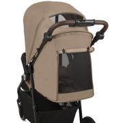 Carucior sport, Lionelo, Emma One, Cu tavita, Suport pahar, Plasa de tantari, Roti EVA, Maner reglabil, Pana la 22 kg, 6 luni+, Conform cu EN1888-1, Bej BYNLO-EMMA_ONE_BEIGE_SAND