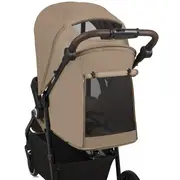 Carucior sport, Lionelo, Emma One, Cu tavita, Suport pahar, Plasa de tantari, Roti EVA, Maner reglabil, Pana la 22 kg, 6 luni+, Conform cu EN1888-1, Bej BYNLO-EMMA_ONE_BEIGE_SAND