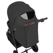 Carucior sport, Lionelo, Emma One, Cu tavita, Suport pahar, Plasa de tantari, Roti EVA, Maner reglabil, Pana la 22 kg, 6 luni+, Conform cu EN1888-1, Gri BYNLO-EMMA_ONE_GREY_STONE