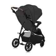 Carucior sport, Lionelo, Emma One, Cu tavita, Suport pahar, Plasa de tantari, Roti EVA, Maner reglabil, Pana la 22 kg, 6 luni+, Conform cu EN1888-1, Gri BYNLO-EMMA_ONE_GREY_STONE