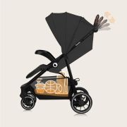 Carucior sport, Lionelo, Emma One, Cu tavita, Suport pahar, Plasa de tantari, Roti EVA, Maner reglabil, Pana la 22 kg, 6 luni+, Conform cu EN1888-1, Gri BYNLO-EMMA_ONE_GREY_STONE
