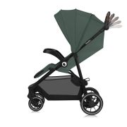 Carucior sport, Lionelo, Emma One, Cu tavita, Suport pahar, Plasa de tantari, Roti EVA, Maner reglabil, Pana la 22 kg, 6 luni+, Conform cu EN1888-1, Verde BYNLO-EMMA_ONE_GREEN_FOREST
