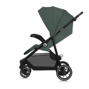Carucior sport, Lionelo, Emma One, Cu tavita, Suport pahar, Plasa de tantari, Roti EVA, Maner reglabil, Pana la 22 kg, 6 luni+, Conform cu EN1888-1, Verde BYNLO-EMMA_ONE_GREEN_FOREST