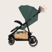 Carucior sport, Lionelo, Emma One, Cu tavita, Suport pahar, Plasa de tantari, Roti EVA, Maner reglabil, Pana la 22 kg, 6 luni+, Conform cu EN1888-1, Verde BYNLO-EMMA_ONE_GREEN_FOREST