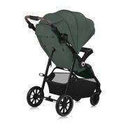 Carucior sport, Lionelo, Emma One, Cu tavita, Suport pahar, Plasa de tantari, Roti EVA, Maner reglabil, Pana la 22 kg, 6 luni+, Conform cu EN1888-1, Verde BYNLO-EMMA_ONE_GREEN_FOREST