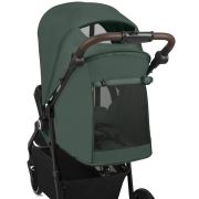 Carucior sport, Lionelo, Emma One, Cu tavita, Suport pahar, Plasa de tantari, Roti EVA, Maner reglabil, Pana la 22 kg, 6 luni+, Conform cu EN1888-1, Verde BYNLO-EMMA_ONE_GREEN_FOREST
