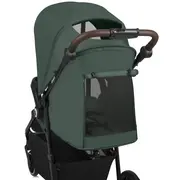 Carucior sport, Lionelo, Emma One, Cu tavita, Suport pahar, Plasa de tantari, Roti EVA, Maner reglabil, Pana la 22 kg, 6 luni+, Conform cu EN1888-1, Verde BYNLO-EMMA_ONE_GREEN_FOREST