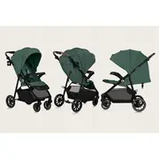 Carucior sport, Lionelo, Emma One, Cu tavita, Suport pahar, Plasa de tantari, Roti EVA, Maner reglabil, Pana la 22 kg, 6 luni+, Conform cu EN1888-1, Verde BYNLO-EMMA_ONE_GREEN_FOREST