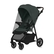 Carucior sport, Lionelo, Emma One, Cu tavita, Suport pahar, Plasa de tantari, Roti EVA, Maner reglabil, Pana la 22 kg, 6 luni+, Conform cu EN1888-1, Verde BYNLO-EMMA_ONE_GREEN_FOREST