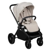 Carucior sport, Lionelo, Mika Plus, Cadru din aluminiu, Copertina XXL, Spatar reglabil in 3 pozitii, Cu accesorii, Pana la 22 kg, 6-48 luni; EN1888-1, EN1888-2 EN1466, Bej BYNLO-MIKA_PLUS_BEIGE_SAND