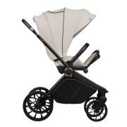 Carucior sport, Lionelo, Mika Plus, Cadru din aluminiu, Copertina XXL, Spatar reglabil in 3 pozitii, Cu accesorii, Pana la 22 kg, 6-48 luni; EN1888-1, EN1888-2 EN1466, Bej BYNLO-MIKA_PLUS_BEIGE_SAND
