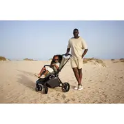 Carucior sport, Lionelo, Mika Plus, Cadru din aluminiu, Copertina XXL, Spatar reglabil in 3 pozitii, Cu accesorii, Pana la 22 kg, 6-48 luni; EN1888-1, EN1888-2 EN1466, Bej BYNLO-MIKA_PLUS_BEIGE_SAND