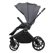 Carucior sport, Lionelo, Mika Plus, Cadru din aluminiu, Copertina XXL, Spatar reglabil in 3 pozitii, Cu accesorii, Pana la 22 kg, 6-48 luni; EN1888-1, EN1888-2 EN1466, Gri BYNLO-MIKA_PLUS_GREY_STONE