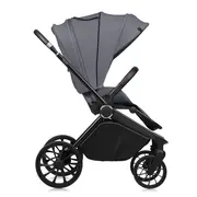 Carucior sport, Lionelo, Mika Plus, Cadru din aluminiu, Copertina XXL, Spatar reglabil in 3 pozitii, Cu accesorii, Pana la 22 kg, 6-48 luni; EN1888-1, EN1888-2 EN1466, Gri BYNLO-MIKA_PLUS_GREY_STONE